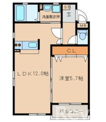 春日駅 徒歩10分 1階の物件間取画像